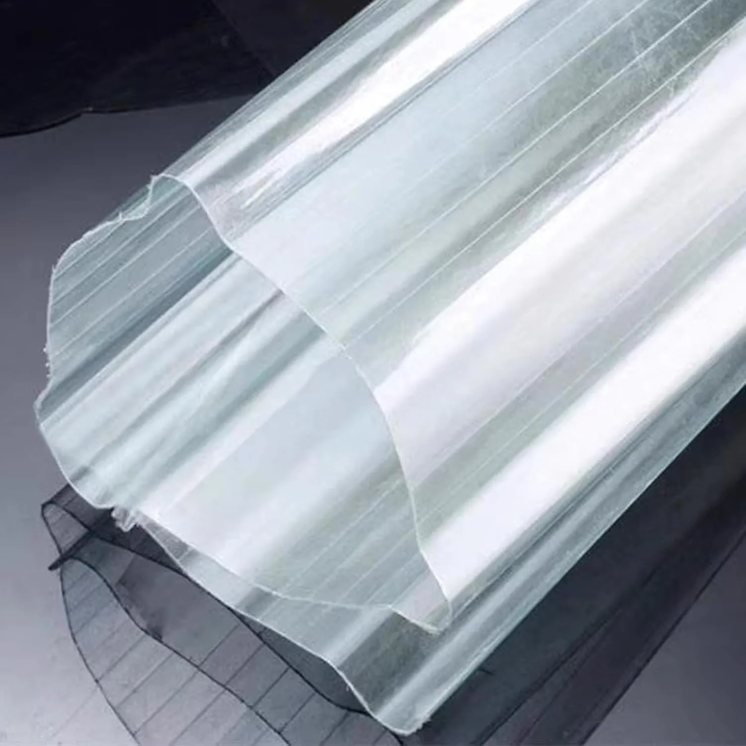 Corrugated Fiberglass Clear Panels 1.5mm Thick Pack of 15 (3' x 5')