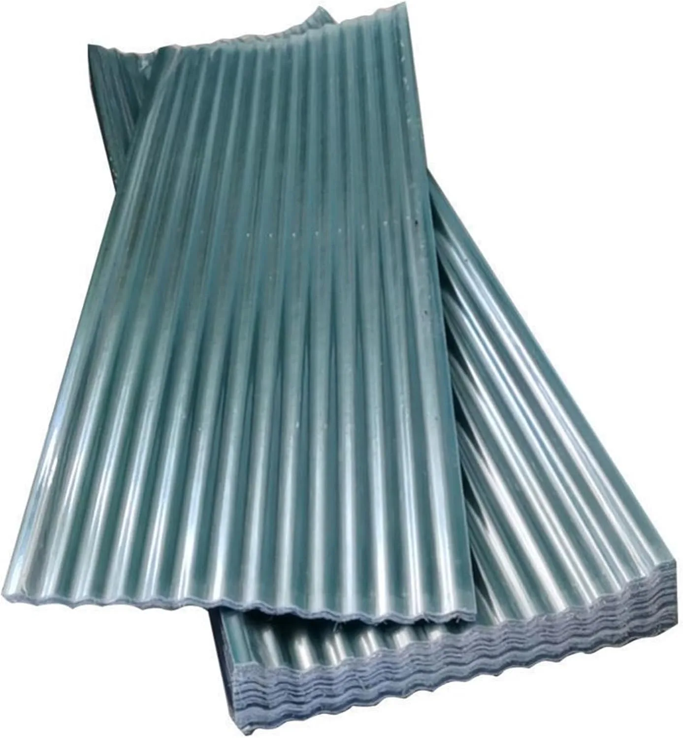 Corrugated Fiberglass Clear Panels 1.5mm Thick Pack of 15 (3' x 5')