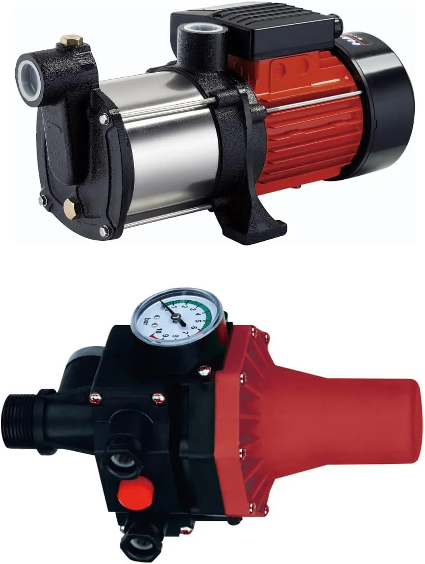 Centrifugal Water Pump & Multi-Stage Pump  (1HP Multi-Stage Pump With Pressure Controller)